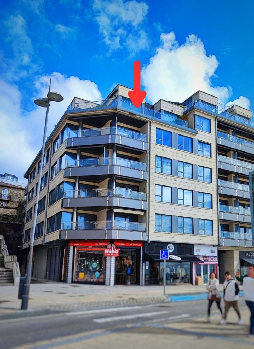 Luxury Centro Silgar Apartment Sanxenxo Exterior foto