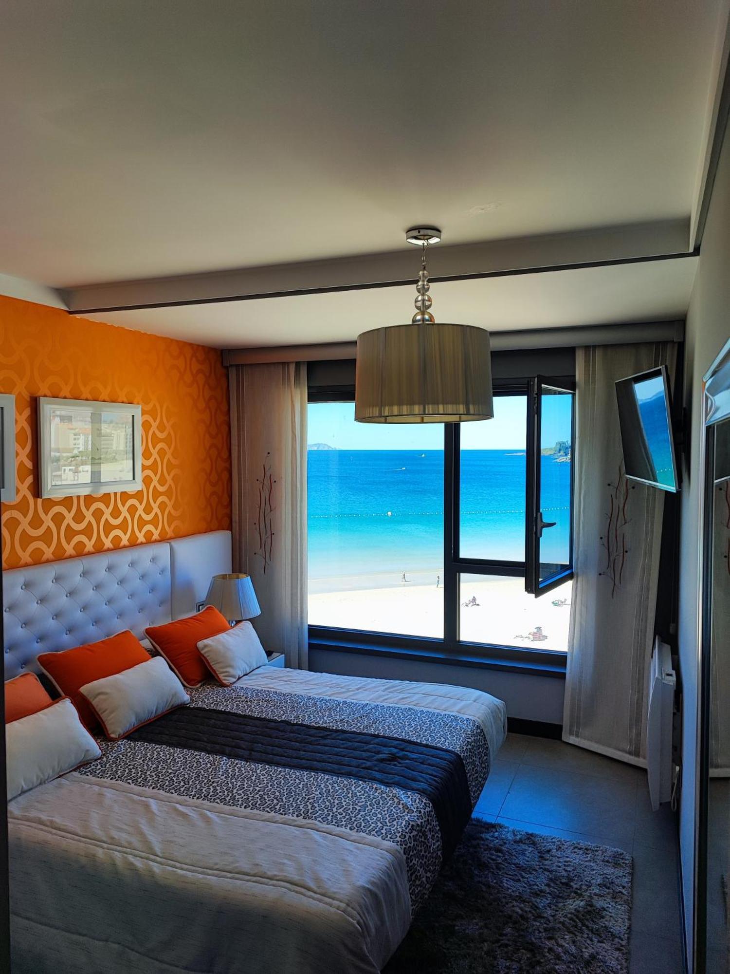 Luxury Centro Silgar Apartment Sanxenxo Exterior foto